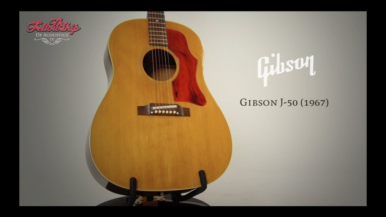 Gibson J-50 (1967) Mahogany & Spruce at The Fellowship of Acoustics