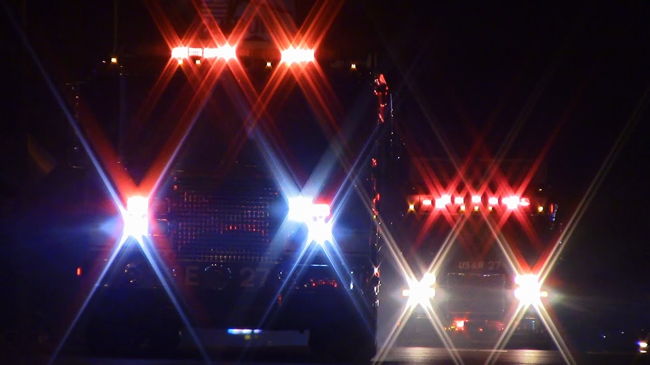 LAFD Greater Alarm Structure Fire Response / Hollywood Hills West