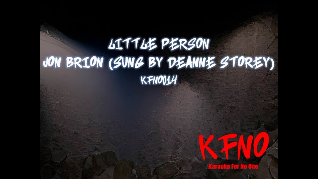 Jon Brion - Little Person (karaoke)