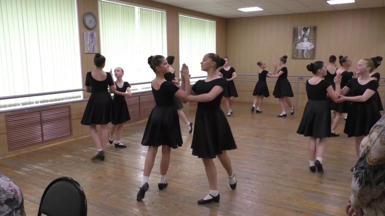 1 часть Контрольный урок по народно сценическому танцу
