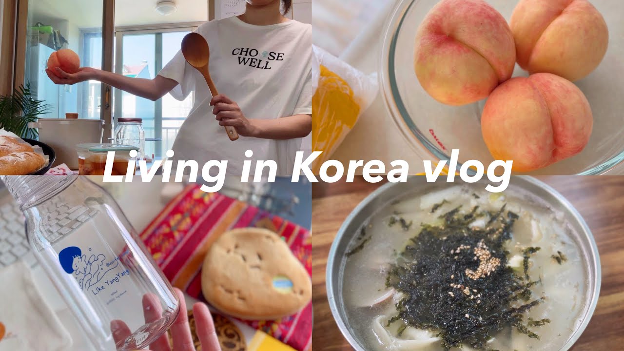 cozy & productive days in my life | peach comport, nice general store