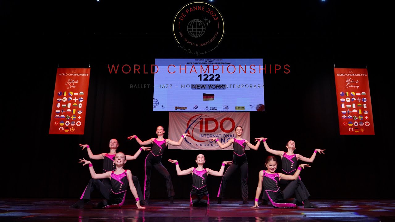 NEW YORK | GERMANY | 6th Place | IDO World Jazz Championship 2023 | Children Groups