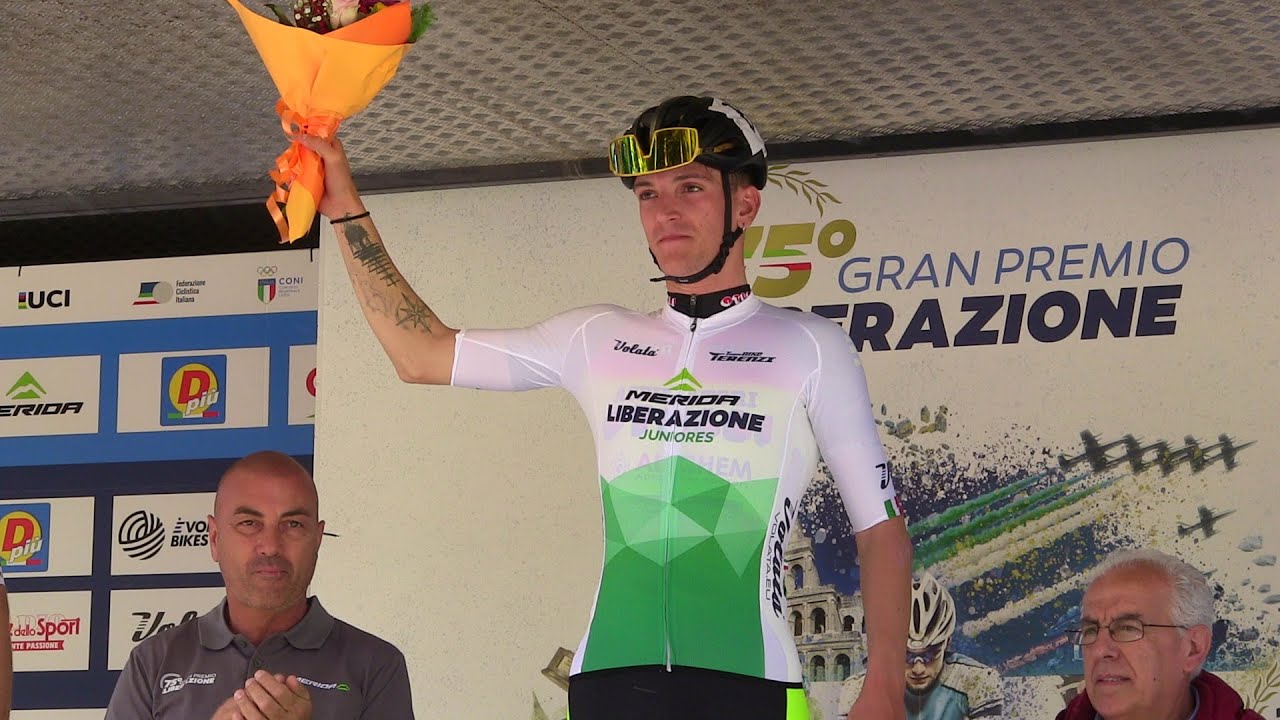 Gran Premio della Liberazione di ciclismo categoria Juniores - Roma 24 aprile 2022