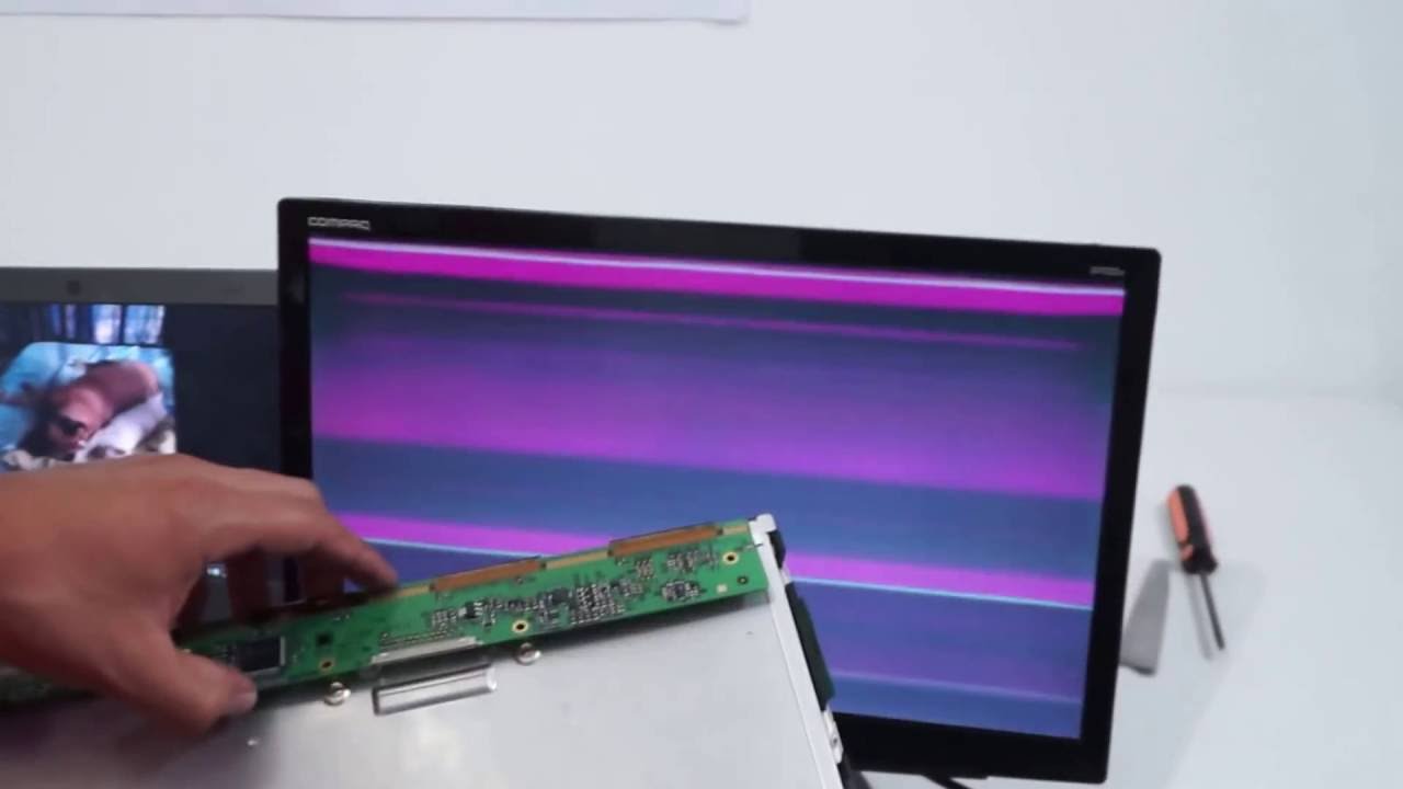 Tutorial como saber cuando las pantallas estan malas LCD y LED