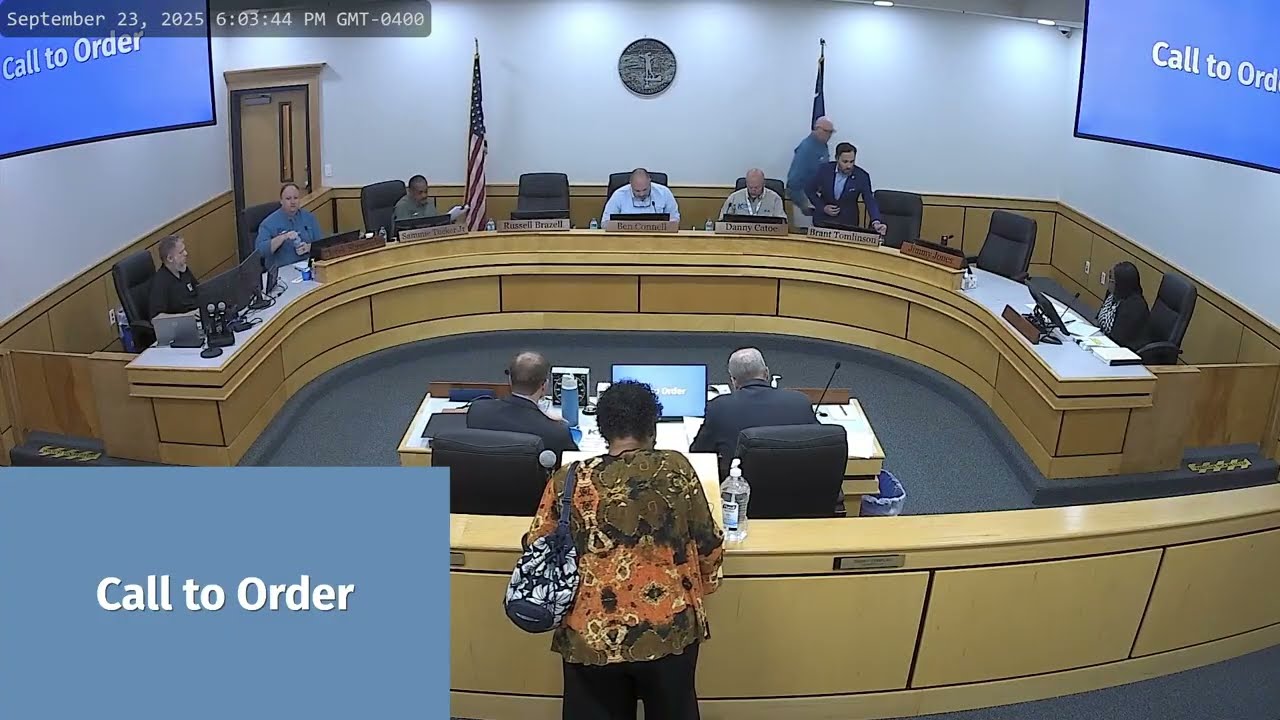 Kershaw County Council 09.23.2025