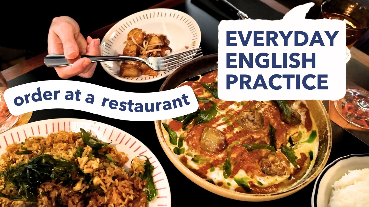 Learn English at a Restaurant in Australia | Real Life English Practice