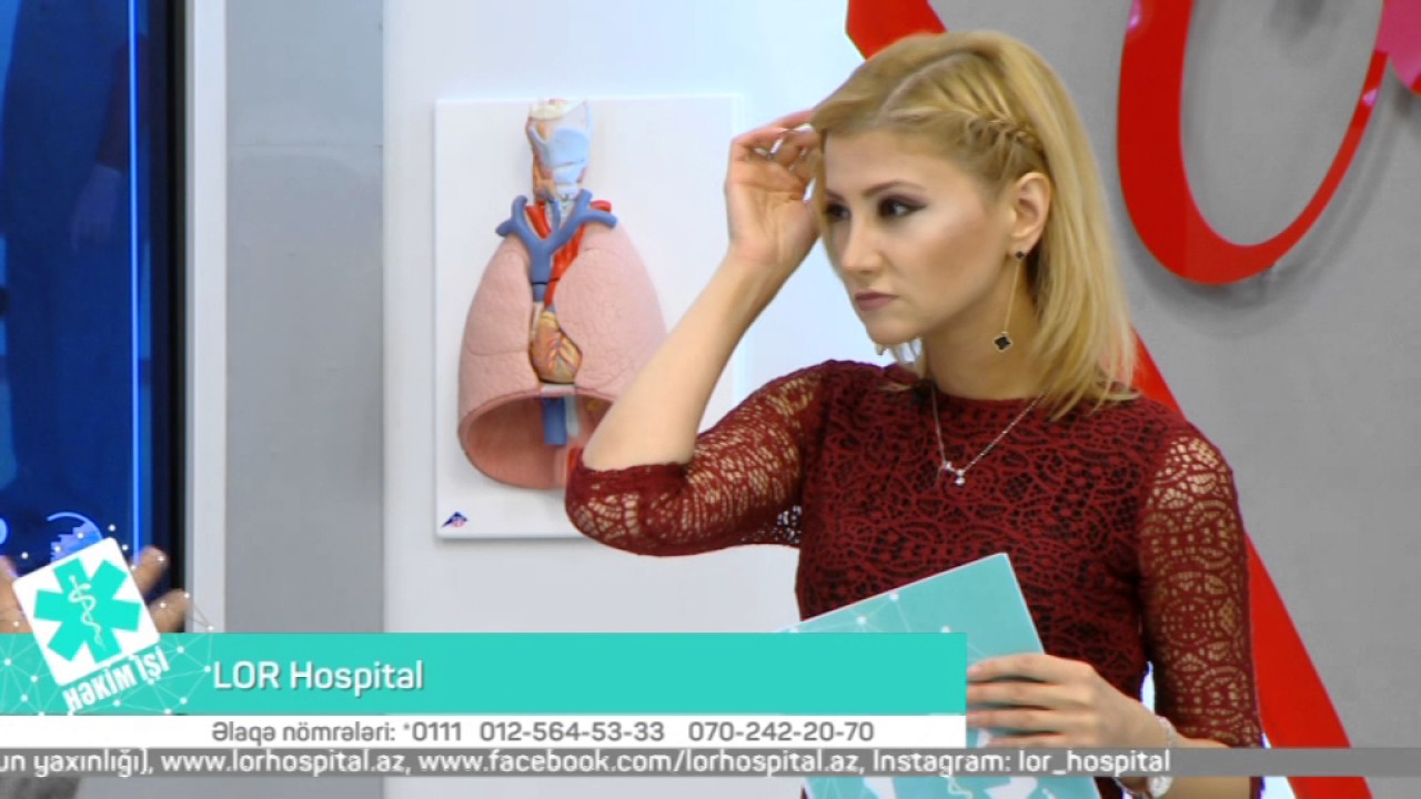 14 10 2016 Hekim ishi Lor Hospital Uz cene cerrahi Gunduz Yaqubov