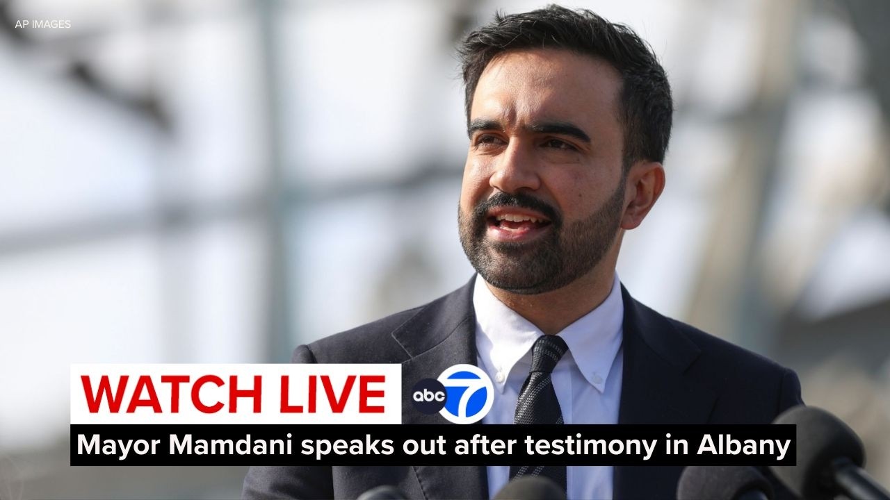 LIVE | NYC Mayor Zohran Mamdani speaks out after delivering testimony before NY lawmakers in Albany