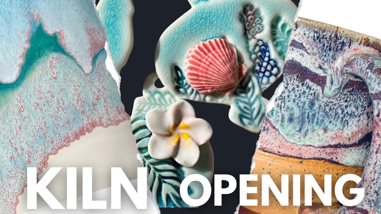 ✨Gorgeous Glaze Kiln Opening ✨