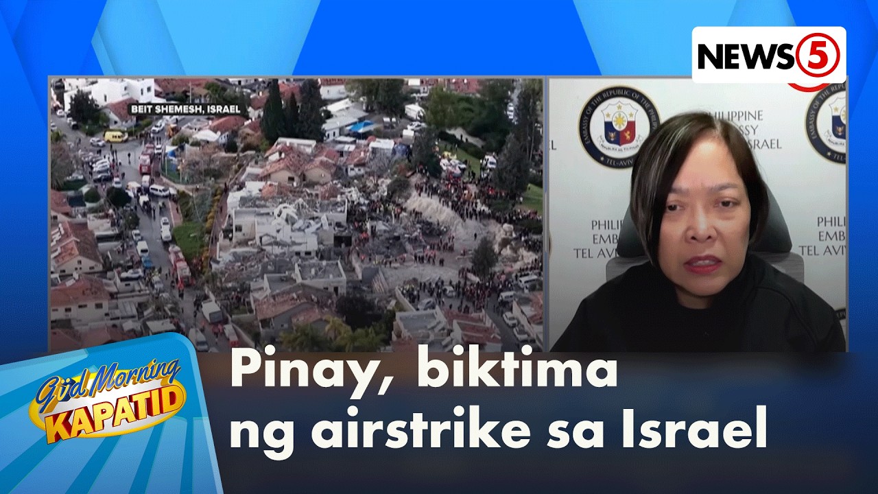 Pinay caregiver, kumpirmadong nasawi sa israel | Gud Morning Kapatid