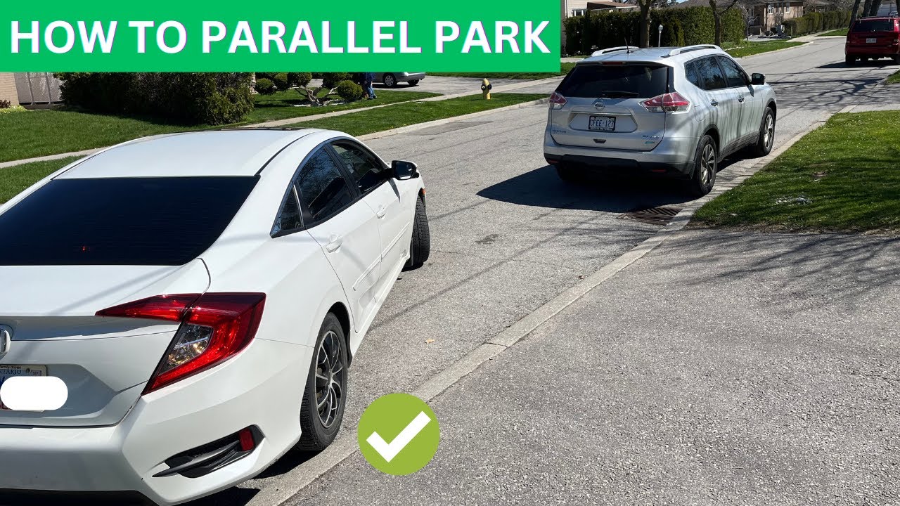 Parallel Parking Driving Test !#drivingtest #parking #lesson