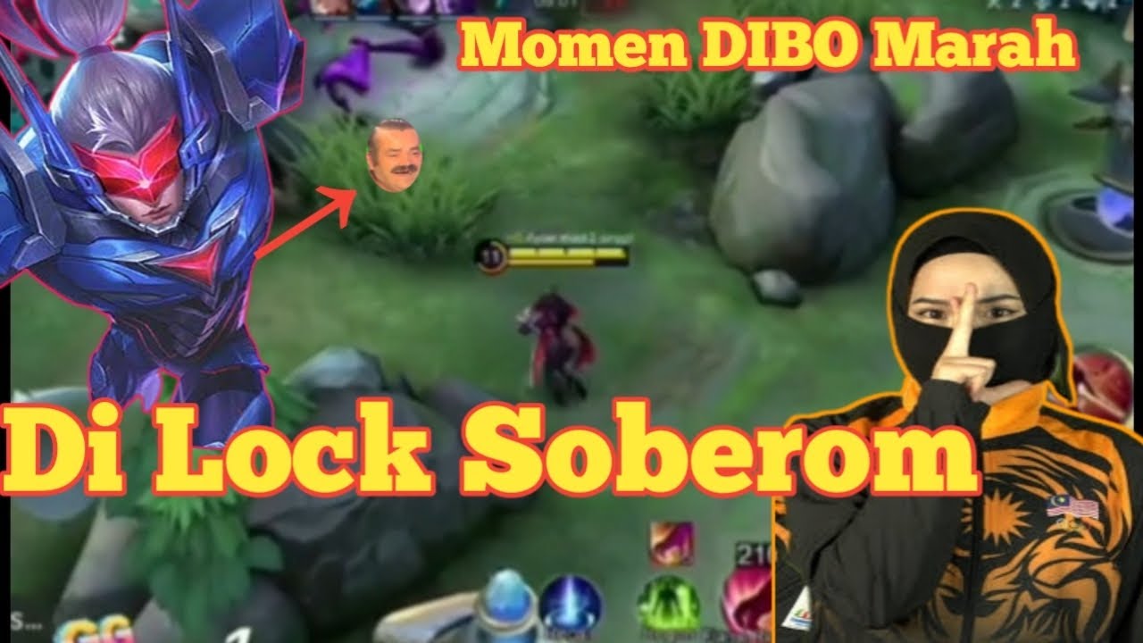 Momen DIBO Marah Di Lock Soberom