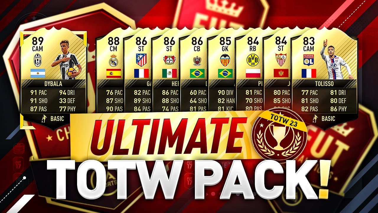 ULTIMATE TOTW PACK!