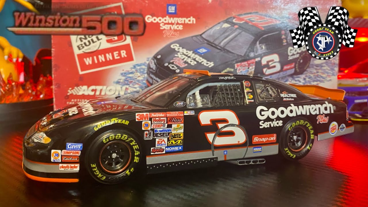 2000 Dale Earnhardt GM Goodwrench Final win No Bull 5 winner Chevrolet Monte Carlo 1/24