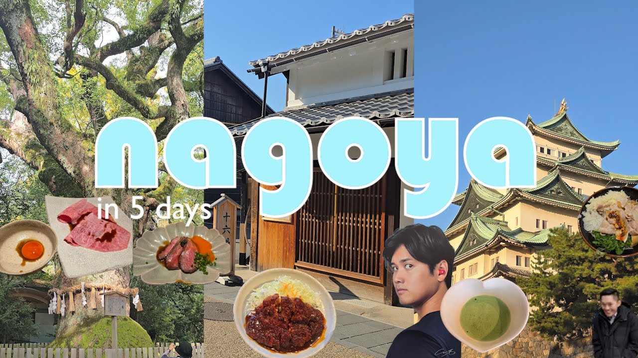 🏯 Nagoya, Japan Vlog | castles, shrines & eating through Nagoya