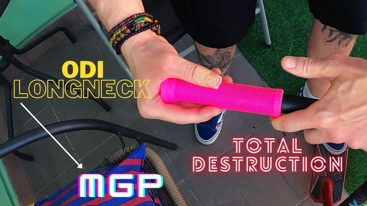 Zakładamy gripy ODI na hulaję MGP *DESTRUKCJA TOTALNA* 4K DIY/DAILY