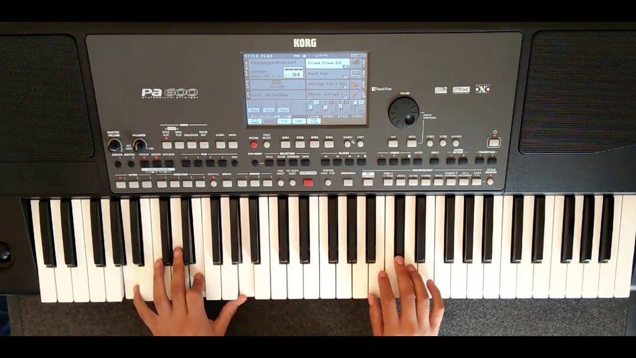 Paz en la tormenta Tutorial piano