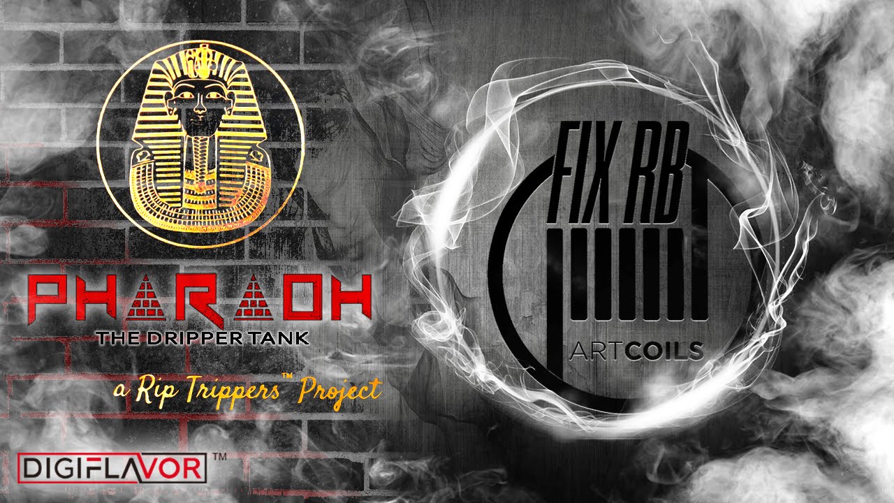 PHARAOH Dripper Tank | DigiFlavor | взгляд от Драгоша | LIVE |09.08.16 | 19:30 MCK