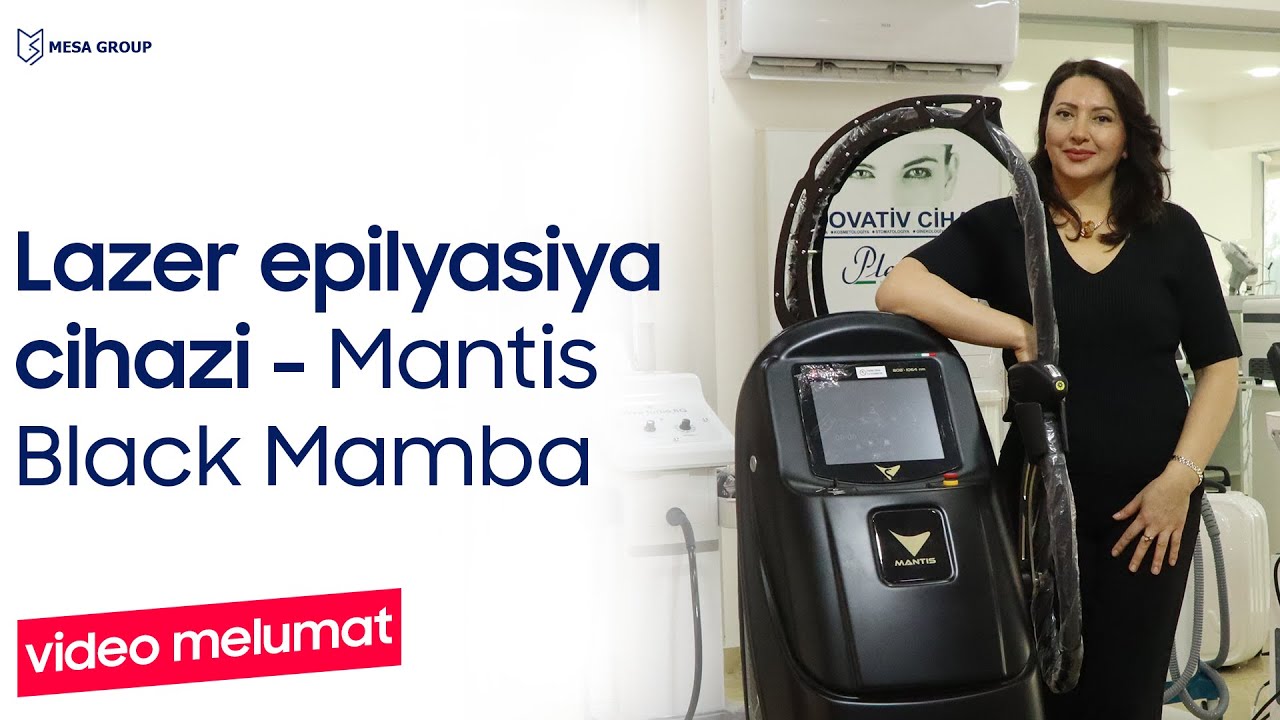 Lazer epilyasiya cihazi - Mantis Black Mamba