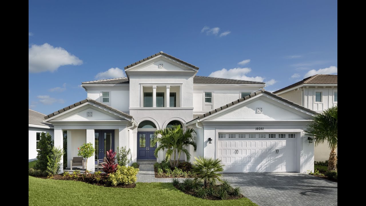 Westlake Florida New Construction 5/4.5 Kestrel Grand Model by Minto | Doug Fraser