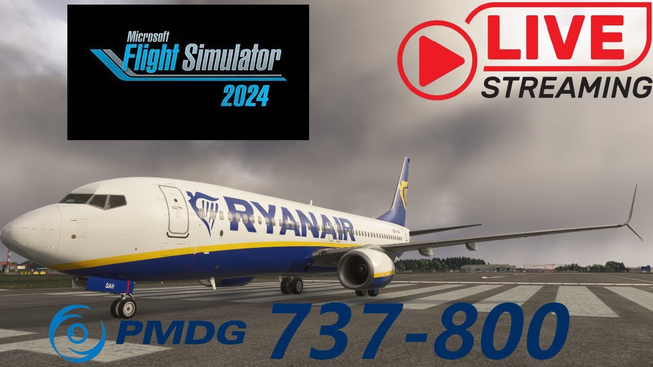 ✈️LIVE MSFS2024 | PMDG 737 BORIS SOUND PACK | IVAO ATC | Munich → Calvi