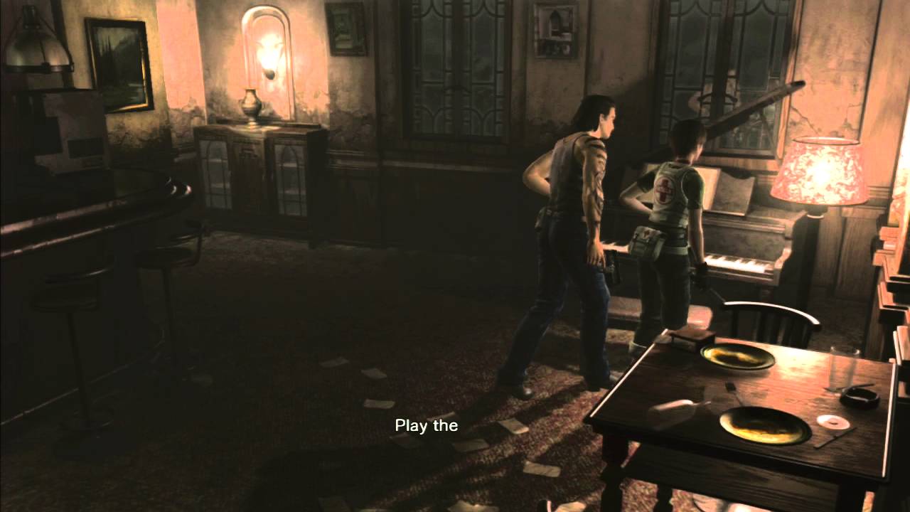 Resident Evil Zero HD Remaster - Piano Puzzle
