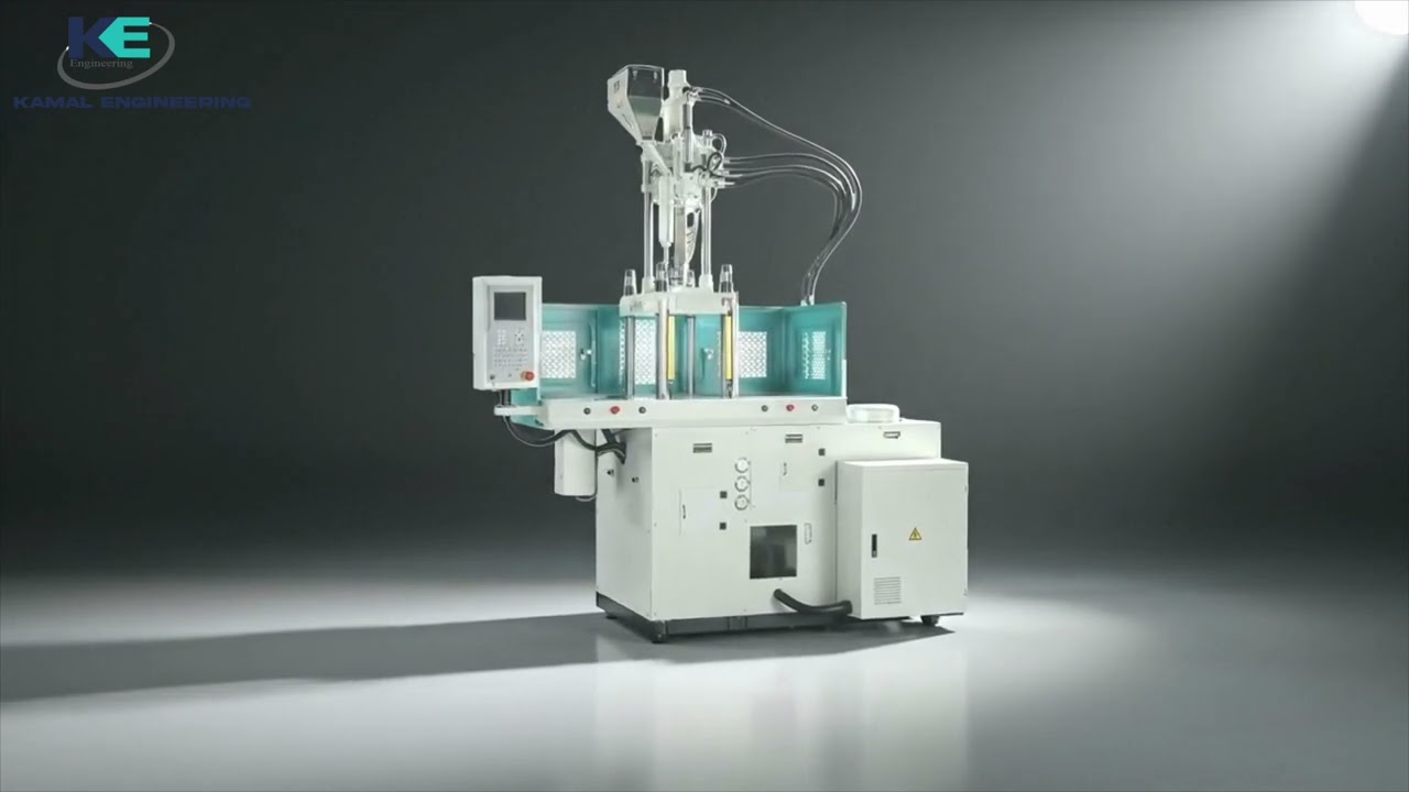 Vertical injection moulding machine kamal engineering 