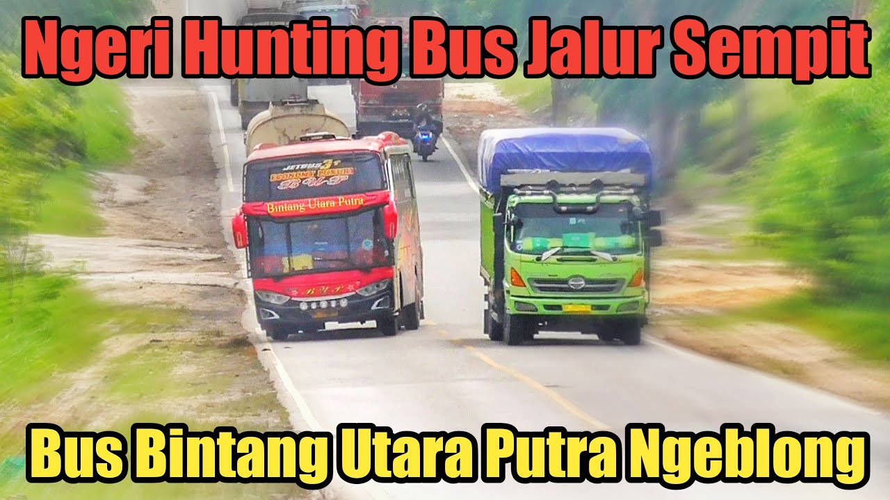 NGERI!!! BUS BINTANG UTARA PUTRA NGEBLOG ABIS || AKSI NEKAT PEMAIN SUMATERA