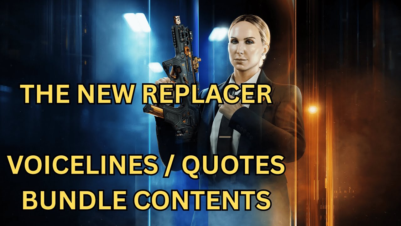 THE NEW REPLACER (BO7) OVERVIEW: VOICELINES / QUOTES, GUN INSPECTS, MODEL, AND OTHER BUNDLE CONTENTS