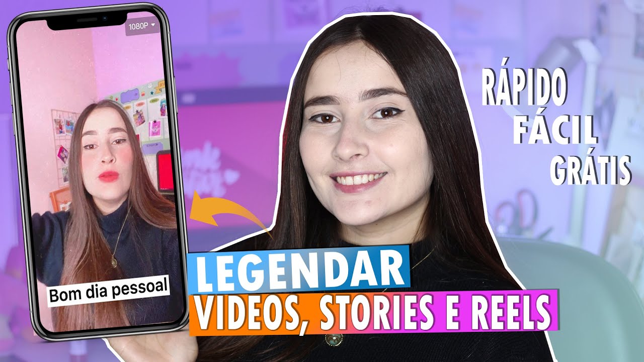 COMO LEGENDAR SEUS VÍDEOS, STORIES E REELS DE FORMA AUTOMÁTICA E GRÁTIS! NÃO PRECISA ESCREVER!!!