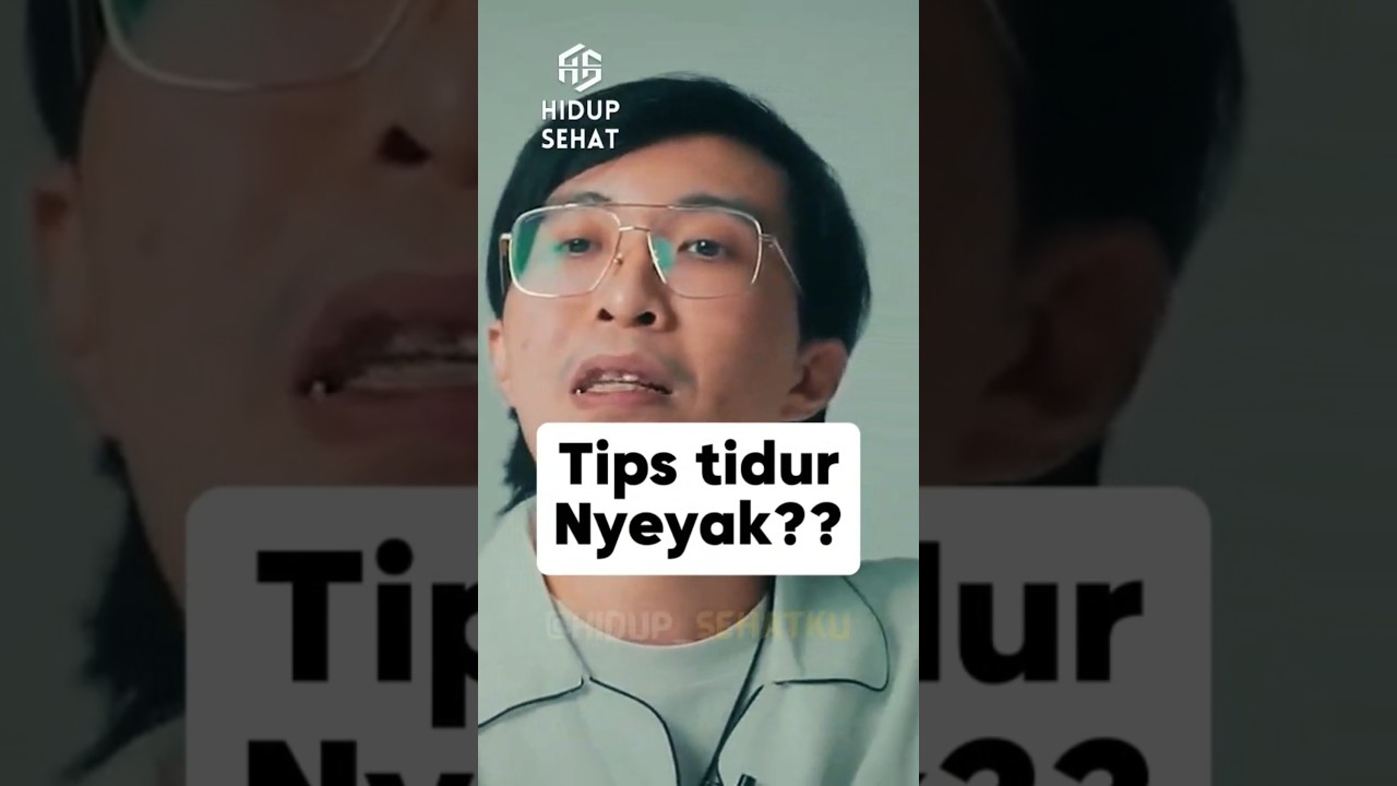 Apa tips tidur nyenyak?? 😫😖 | dr Tirta #doktertirta #serunyabelajar #drtirta #tipsdokter
