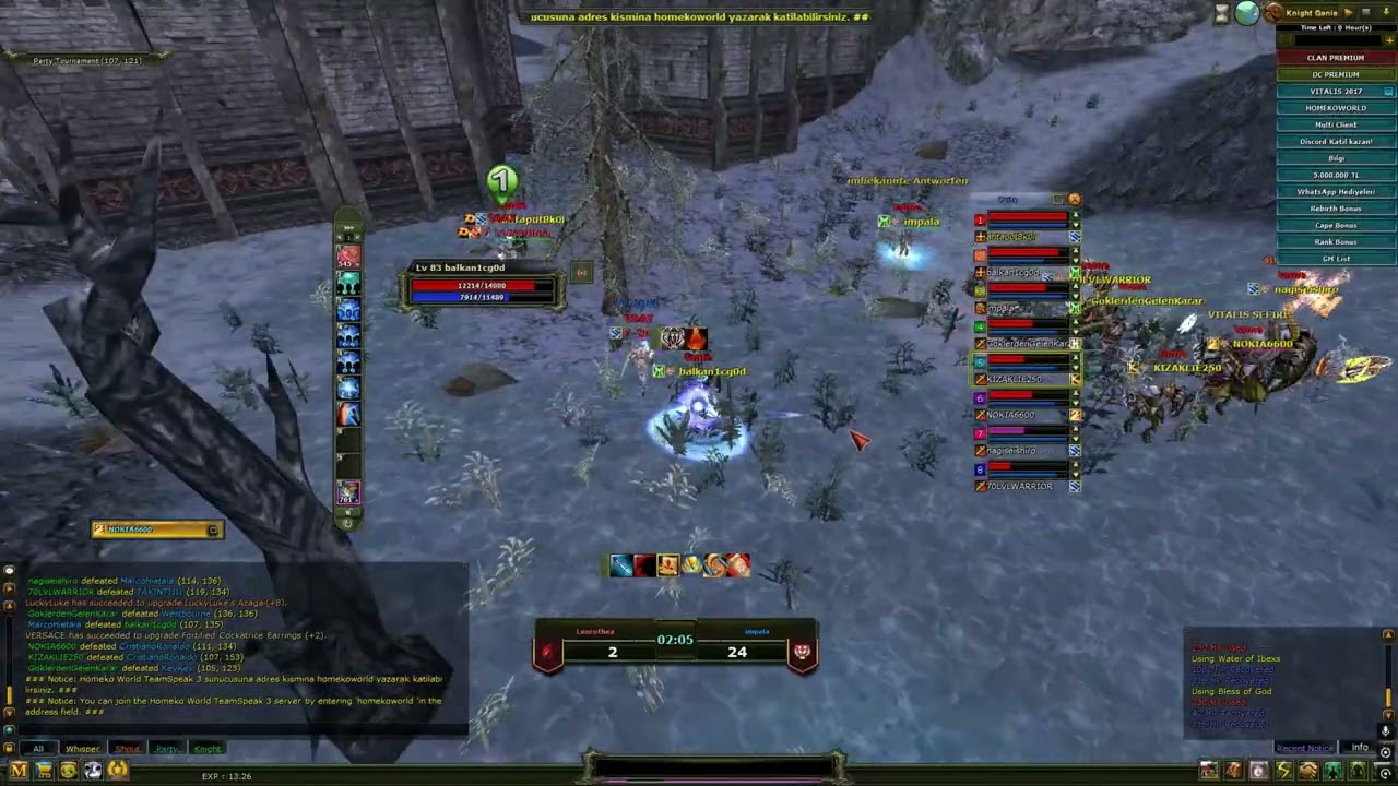 Homekoworld Vitalis 2025 Warrior VS Turnuvası Finali #championofchampions