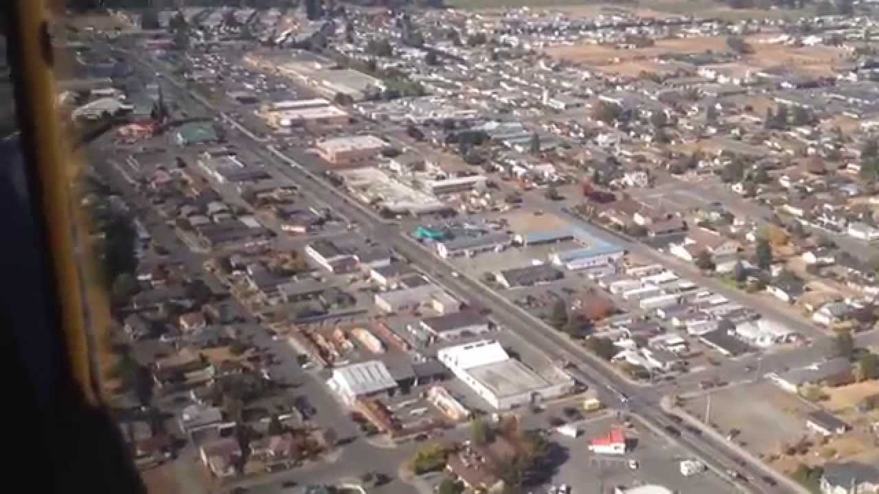 Flying Over Sequim, WA