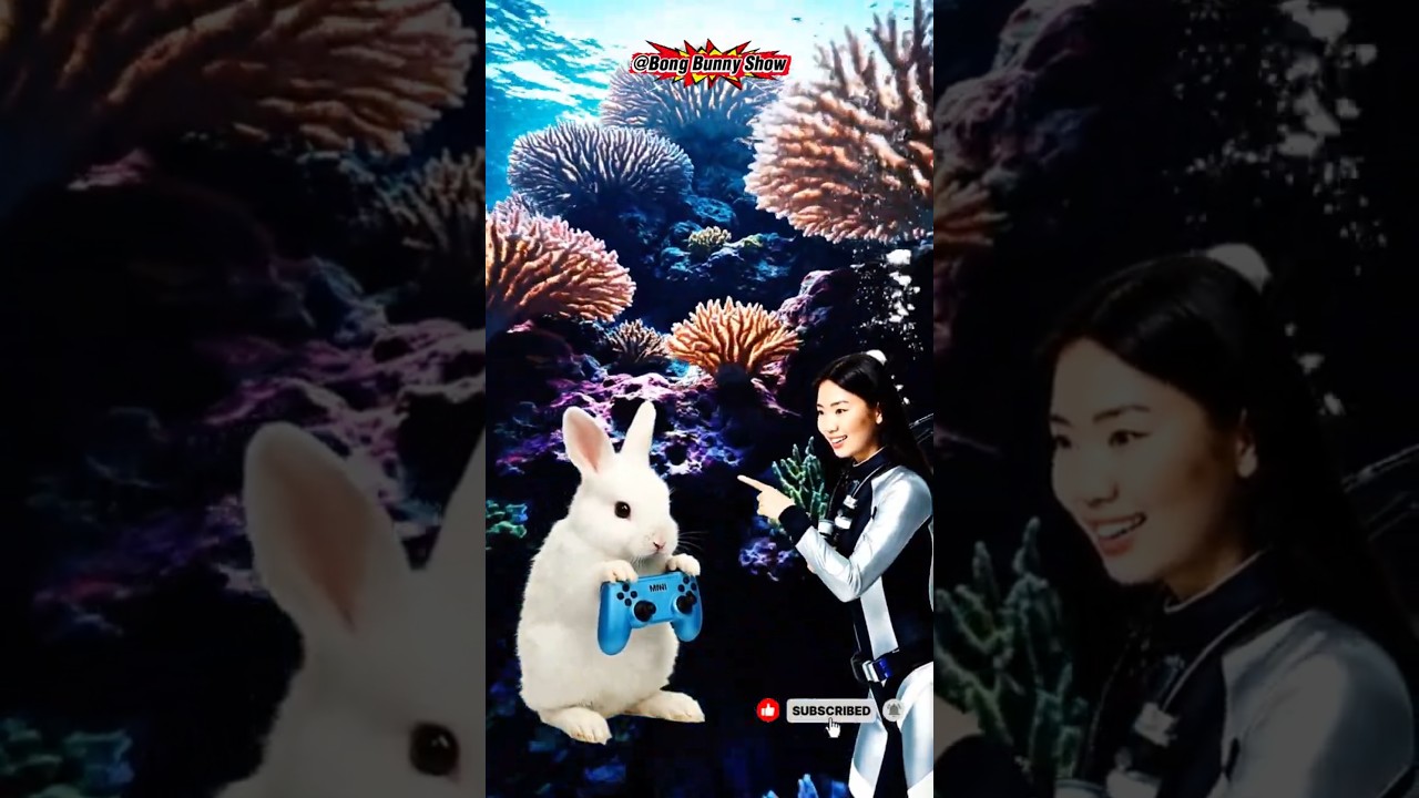 Micro-Ocean Explorer! Bunny Brings the Deep Sea to Grandma's Living Room!