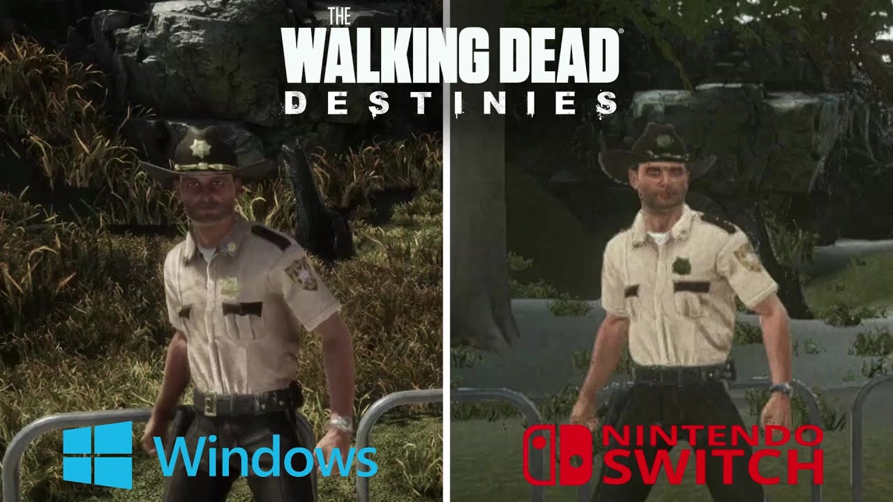 The Walking Dead: Destinies [2023] PC vs Switch (Graphics Comparison)