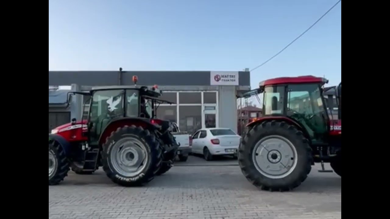 Hattat 398 ve Massey Ferguson M5711 çekişmesi #hattat398 #tarım #tarımmakinaları 