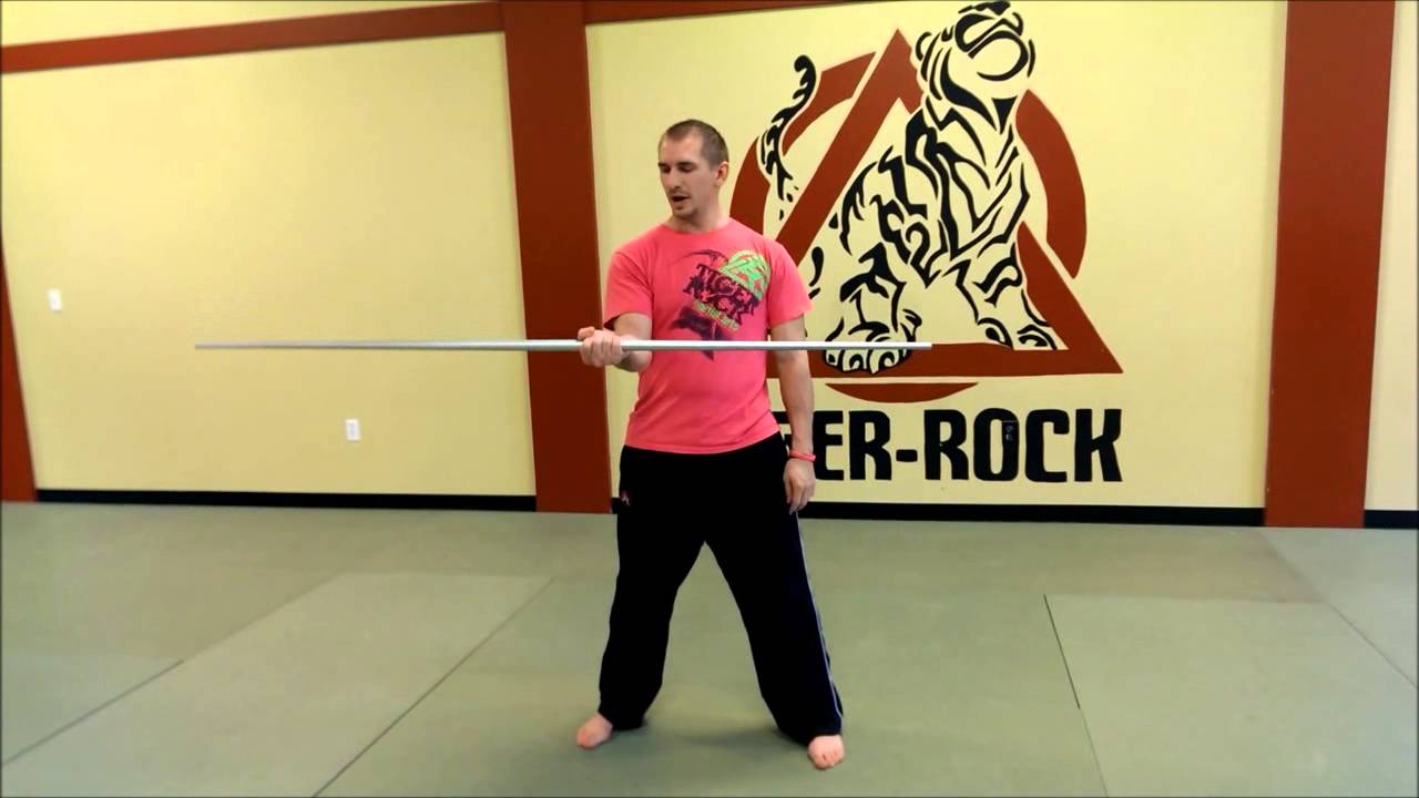 Bo Staff (front Spin)