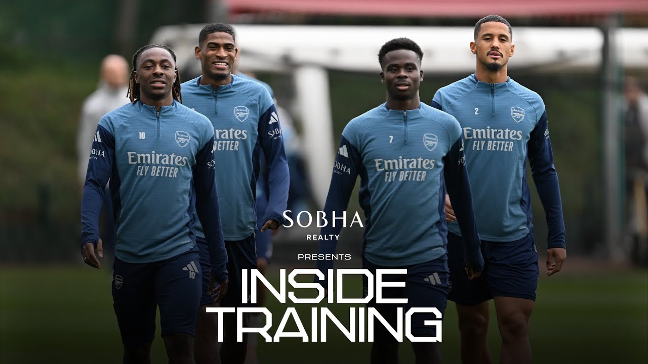 CARABAO CUP READY 👊 | INSIDE TRAINING | Our Gunners prepare for Port Vale