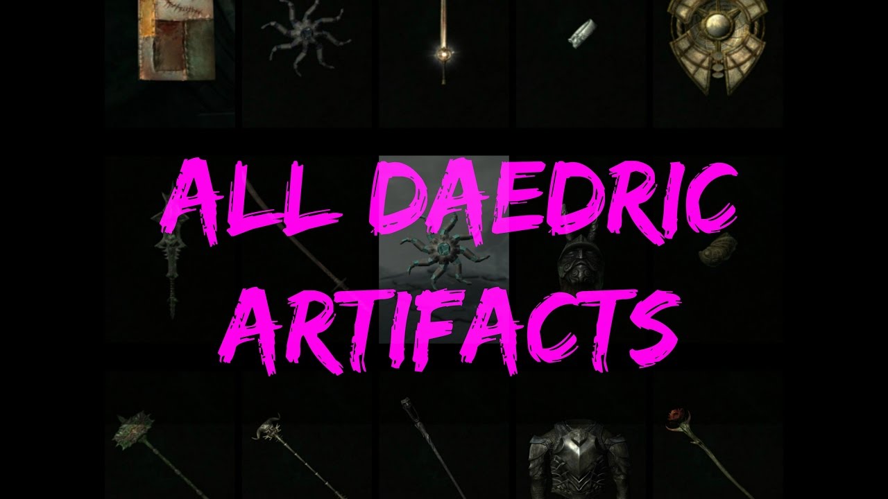 Skyrim (Remastered) All Daedric Artifacts - Oblivion Walker Achievement/Trophy