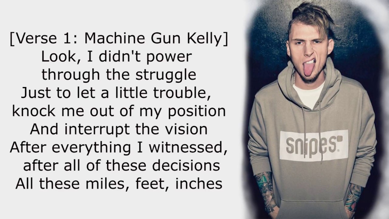 Machine Gun Kelly, X Ambassadors & Bebe Rexha - Home (LYRICS)