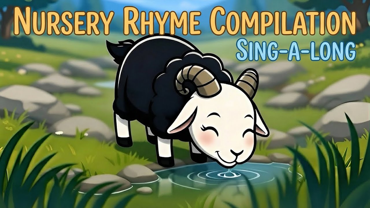 Nursery Rhymes for Kids | Lofi Song Compilation - Baa Baa Black Sheep + 4 Other Nursery Rhymes
