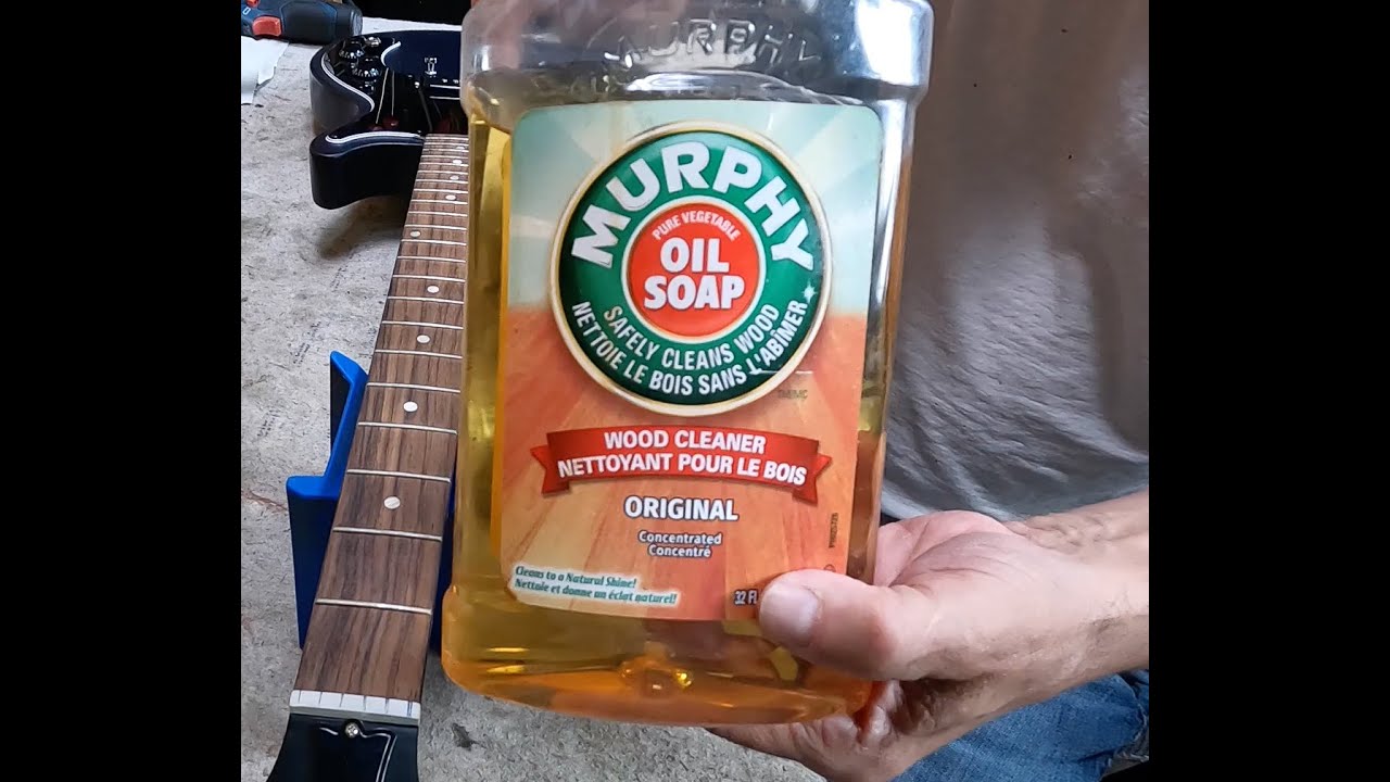 Чистка грифа 101! Секрет Murphy's Oil Soap/Stall Wool! #гитара