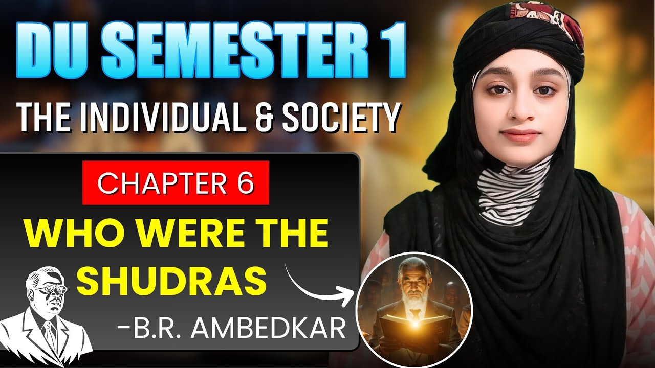 Who were the Shudras-B.R. Ambedkar | GE | Easy Explanation | Vocabulary & Q/A