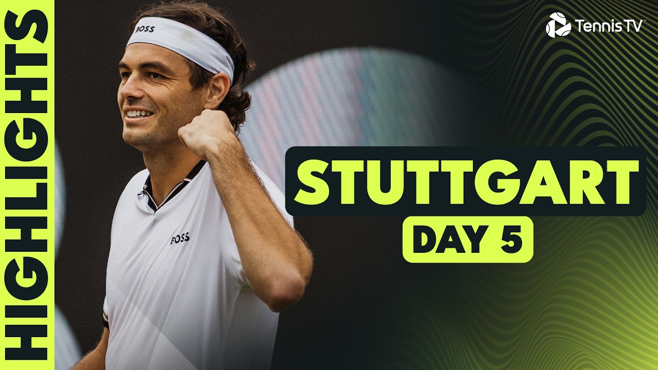 Fritz & Bellucci Clash; Bublik & Shelton Also Feature | Stuttgart 2026 Day 5 Highlights