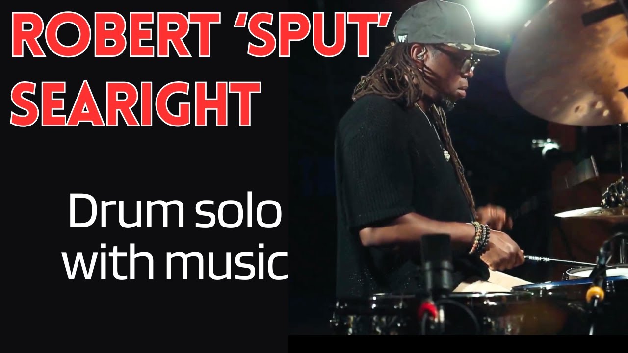 Robert 'Sput' Searight | Vic Firth Sudio Session Drum Solo With Music