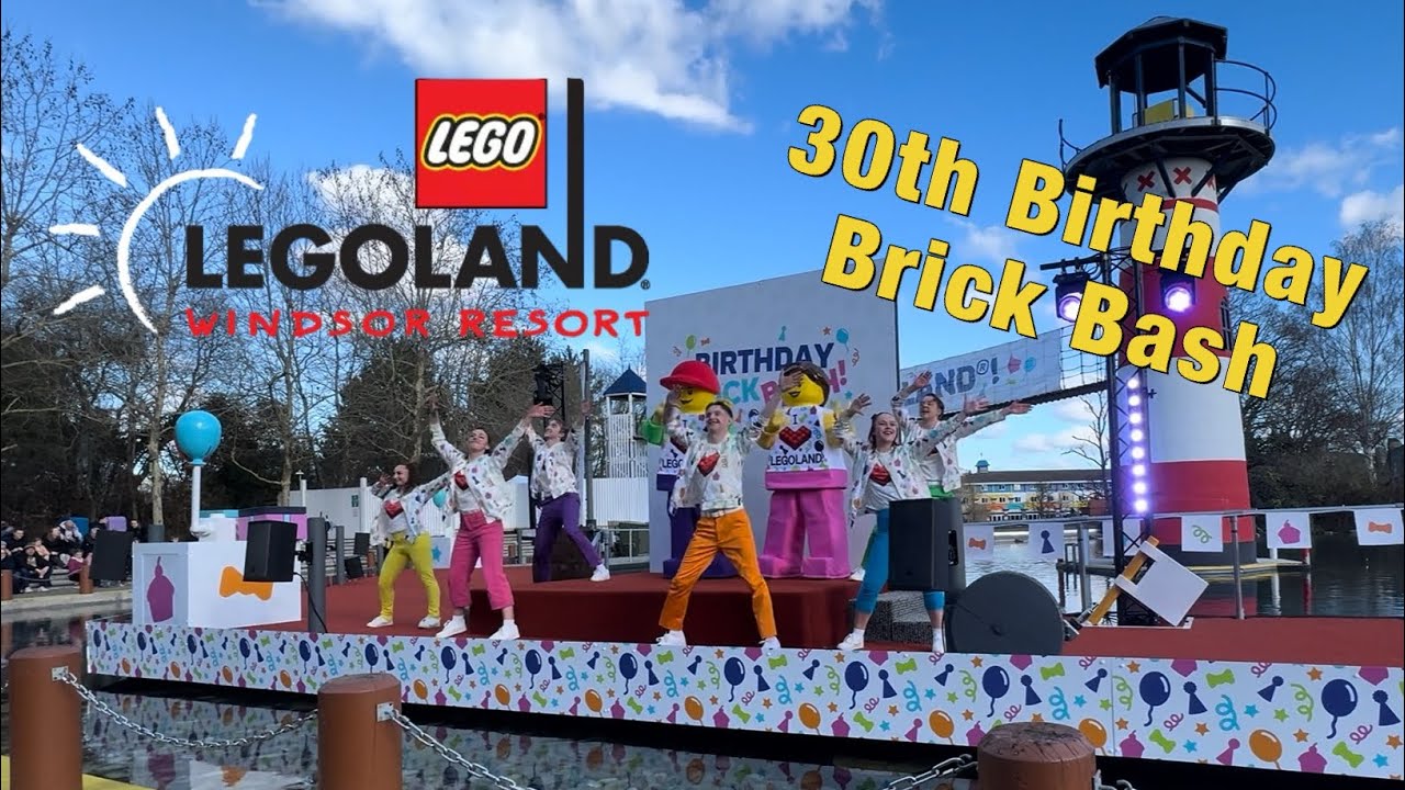 Legoland Windsor Resort 2026 Birthday Brick Bash Full Show [4K][HDR]