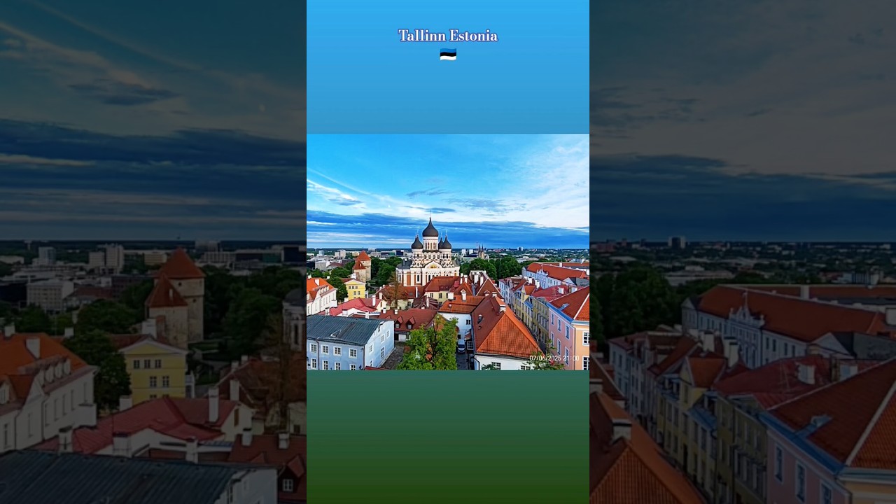 Tallinn Tales in One Shot 🇪🇪✨ From fairytale streets to timeless views this city is a vibe. #estonia