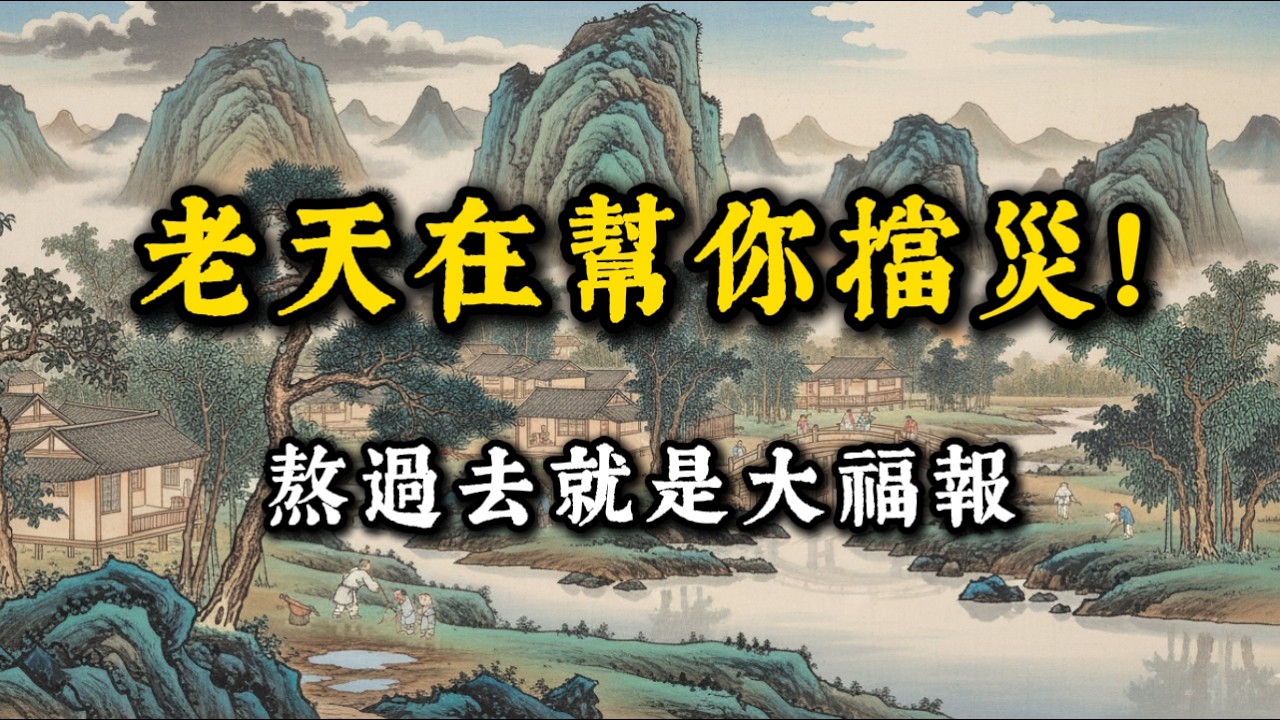 遇到大挫折，千萬別抱怨！這是老天在幫你「擋災」！讀懂《易經》的破局天機，瞬間逆風翻盤。【強者謀略】