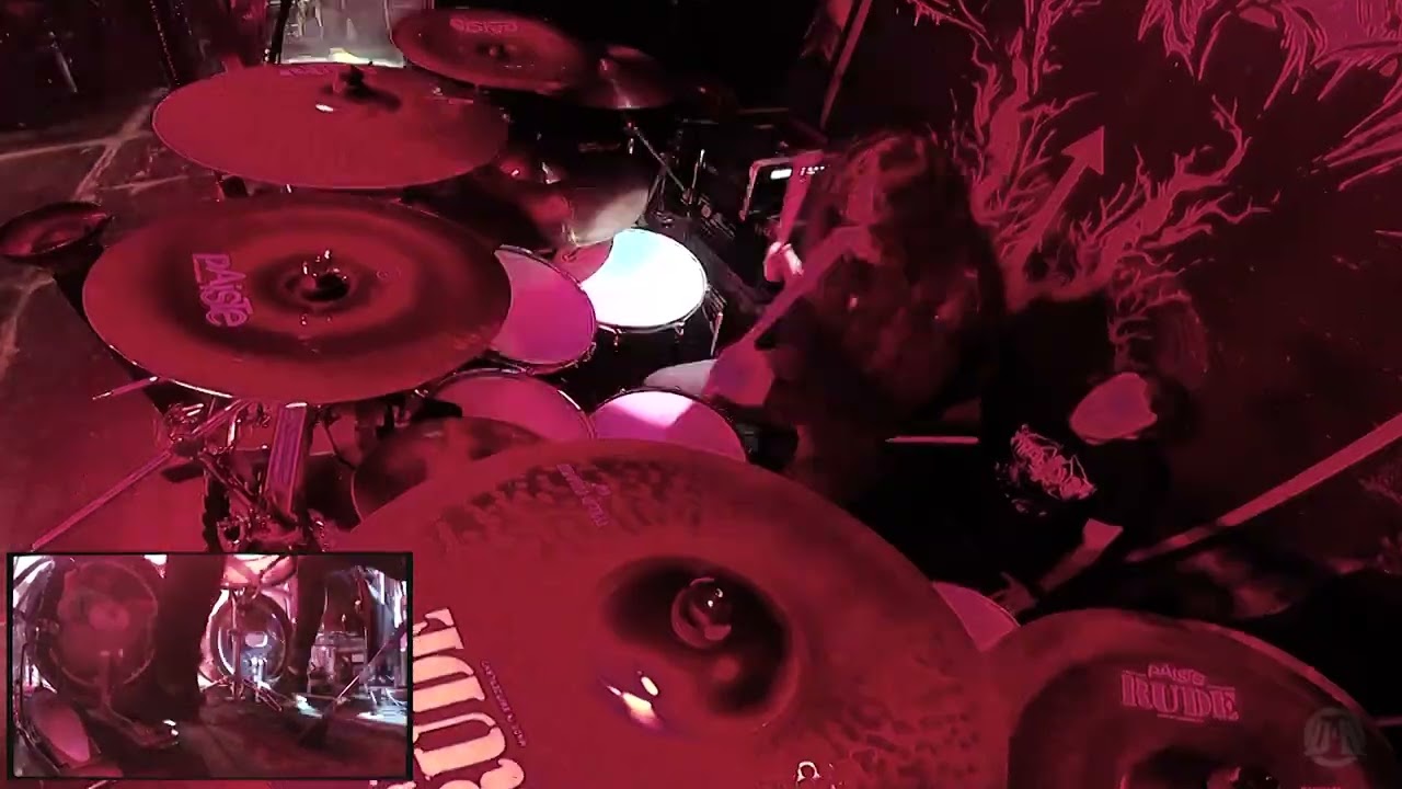 Hate-The Wolf Queen-Daniel 'Nar-Sil' Rutkowski. Live at Metal Mine 2023 (Drum Cam)