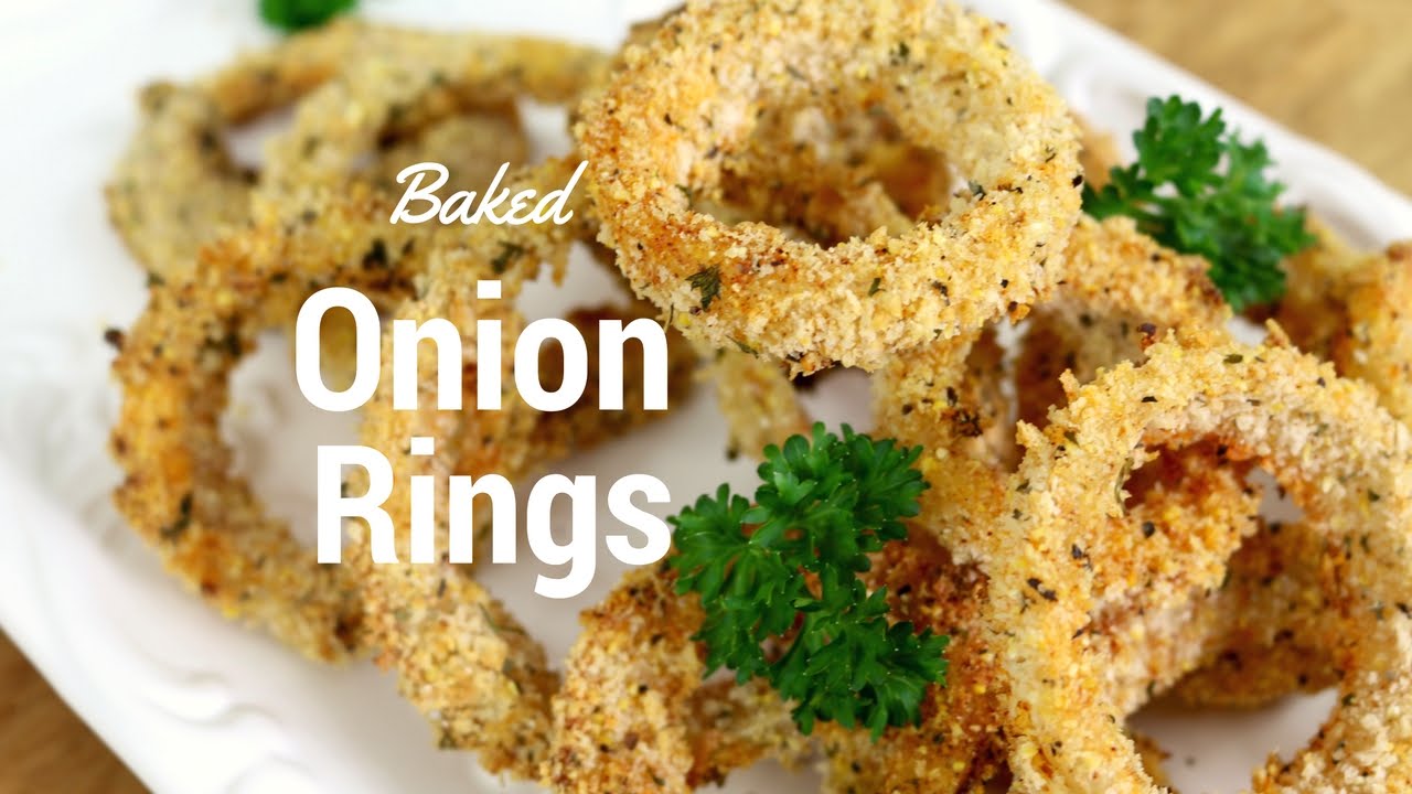 Tear-Free Baked Onion Rings